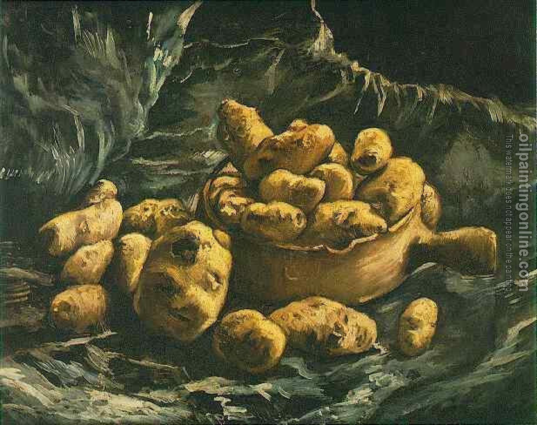 Gogh, Vincent van - Still Life with an Earthen Bowl and Potatoes